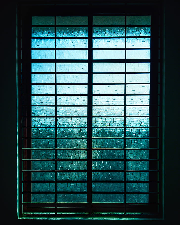 Custom iron window safety grill fabricated in Goa